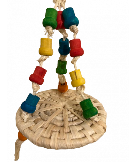 Parrot-Supplies Corn Hammock Woven Platform Parrot Toy Parrot-Supplies Corn Hammock Woven Platform Parrot Toy